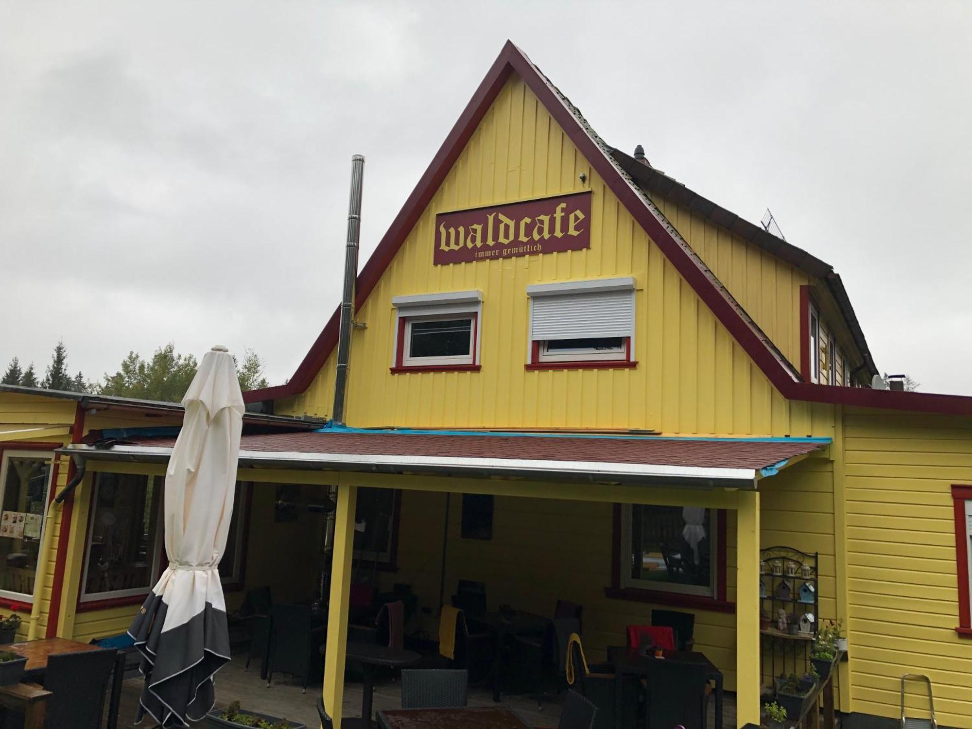 Gruppenhaus Das Waldcafe アルテンアウ エクステリア 写真