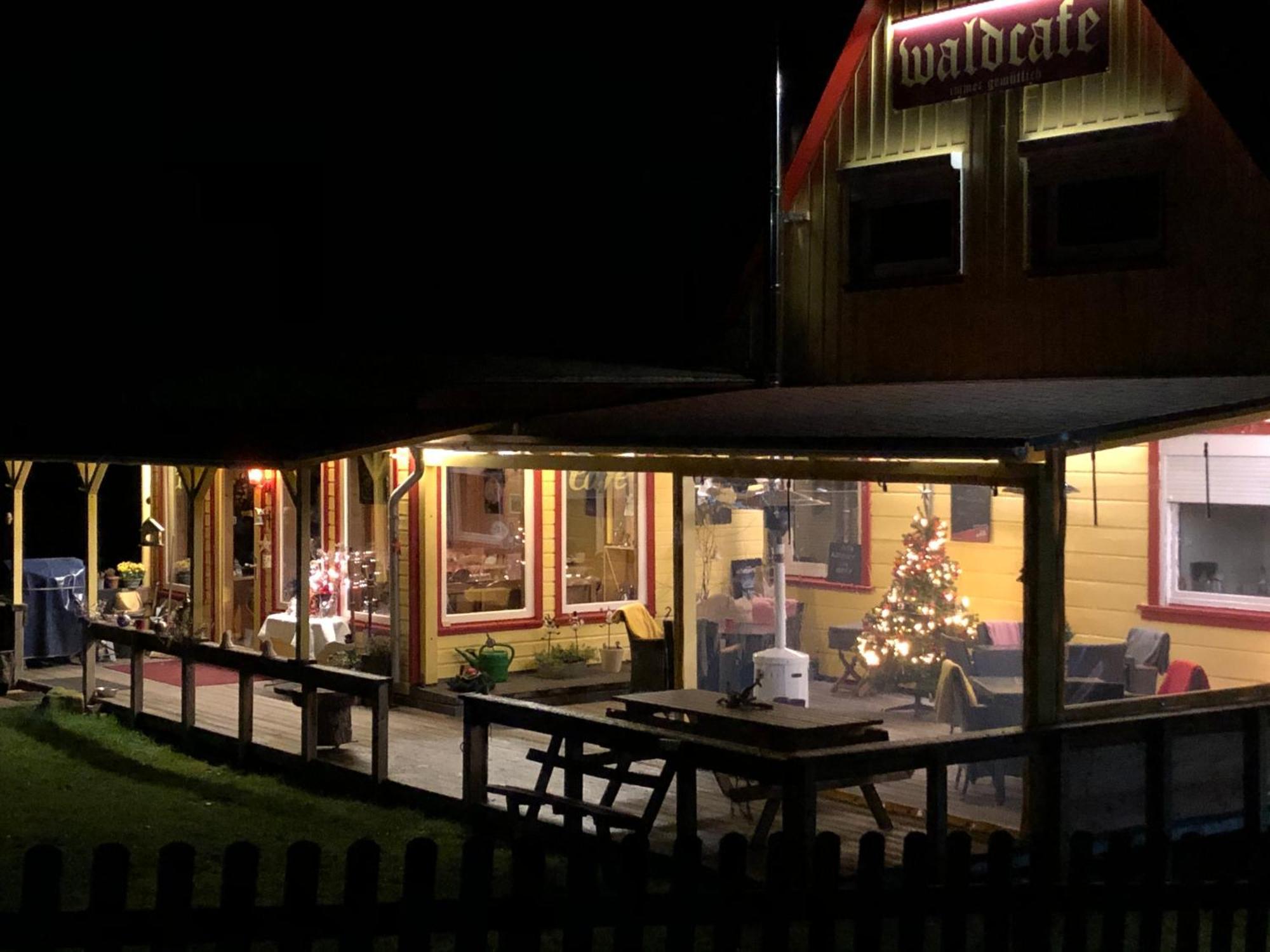 Gruppenhaus Das Waldcafe アルテンアウ エクステリア 写真